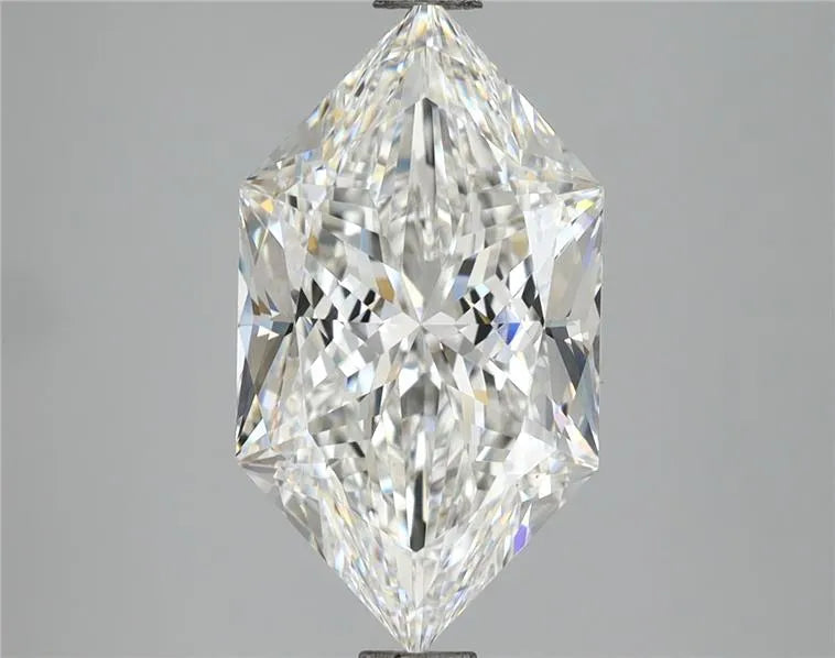 3.87ct Hexagonal Lab Grown Diamond (Colour E, Clarity VVS2, IGI Certified)