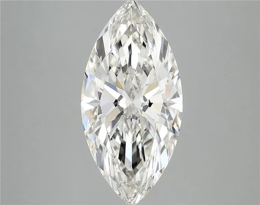 3.87ct Marquise Lab Grown Diamond (Colour H, Clarity VVS2, IGI Certified)