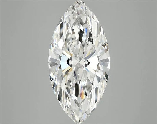 3.88ct Marquise Lab Grown Diamond (Colour F, Clarity VVS2, IGI Certified)