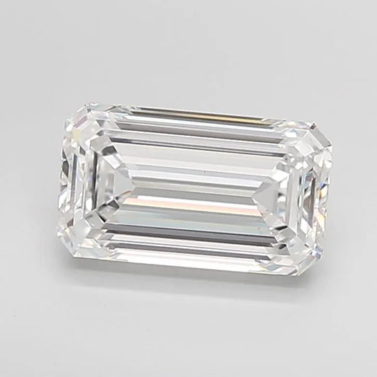 3.89ct Emerald Lab Grown Diamond (Colour E, Clarity VS1, IGI Certified)