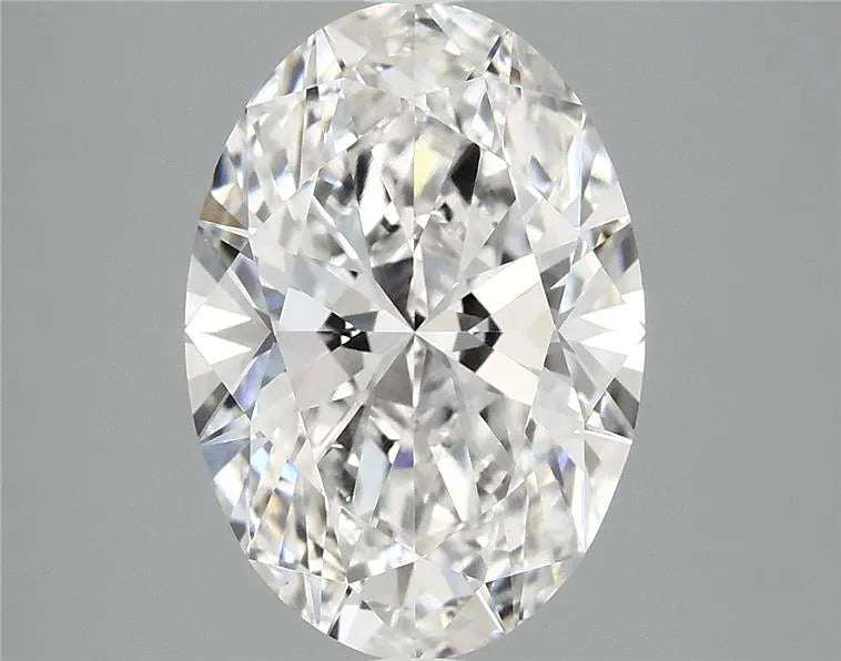 3.89ct Oval Lab Grown Diamond (Colour F, Clarity VVS2, IGI Certified)