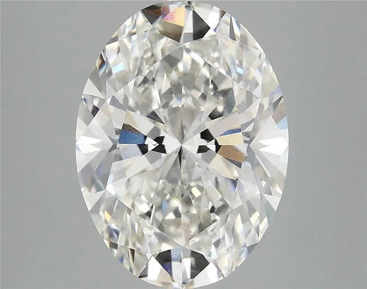 3.90ct Oval Lab Grown Diamond (Colour G, Clarity VS1, IGI Certified)