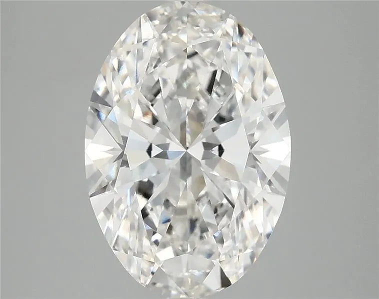 3.91ct Oval Lab Grown Diamond (Colour F, Clarity VVS2, IGI Certified)