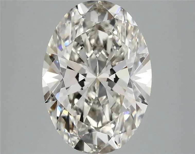 3.92ct Oval Lab Grown Diamond (Colour H, Clarity VS2, IGI Certified)