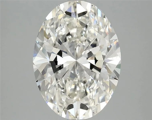 3.93ct Oval Lab Grown Diamond (Colour H, Clarity VS2, IGI Certified)