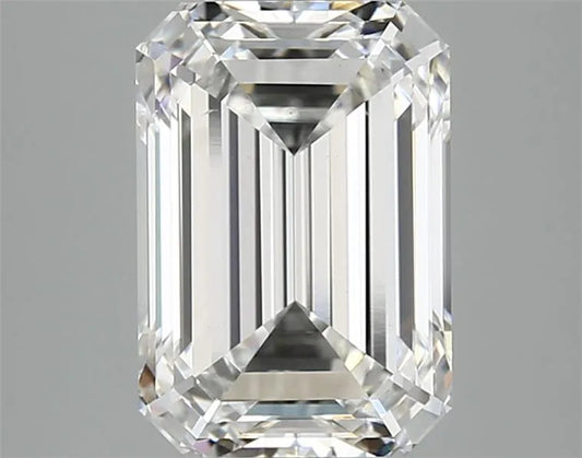 3.94ct Emerald Lab Grown Diamond (Colour E, Clarity VS2, IGI Certified)