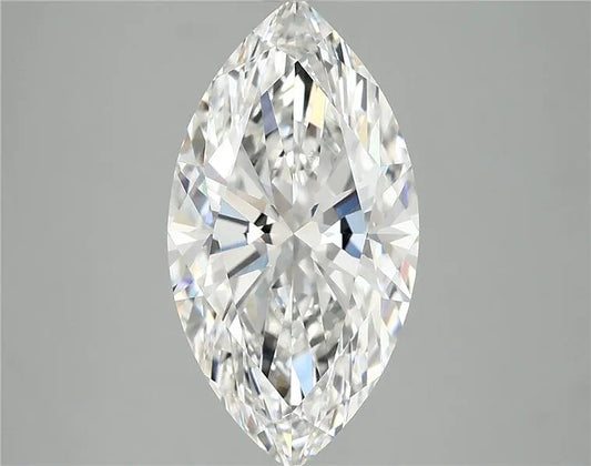3.94ct Marquise Lab Grown Diamond (Colour F, Clarity VVS2, IGI Certified)