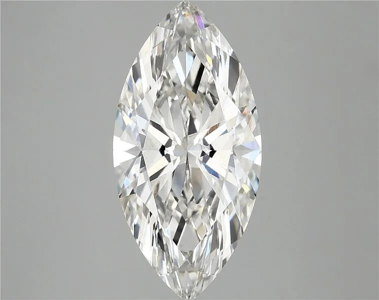 3.94ct Marquise Lab Grown Diamond (Colour G, Clarity VS2, IGI Certified)