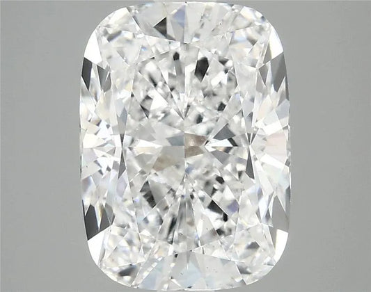 3.96ct Cushion modified Lab Grown Diamond (Colour D, Clarity VS2, IGI Certified)