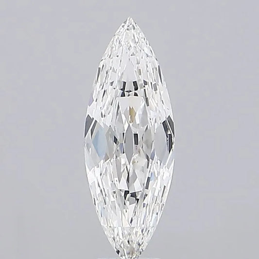 3.97ct Marquise Lab Grown Diamond (Colour F, Clarity VVS1, IGI Certified)