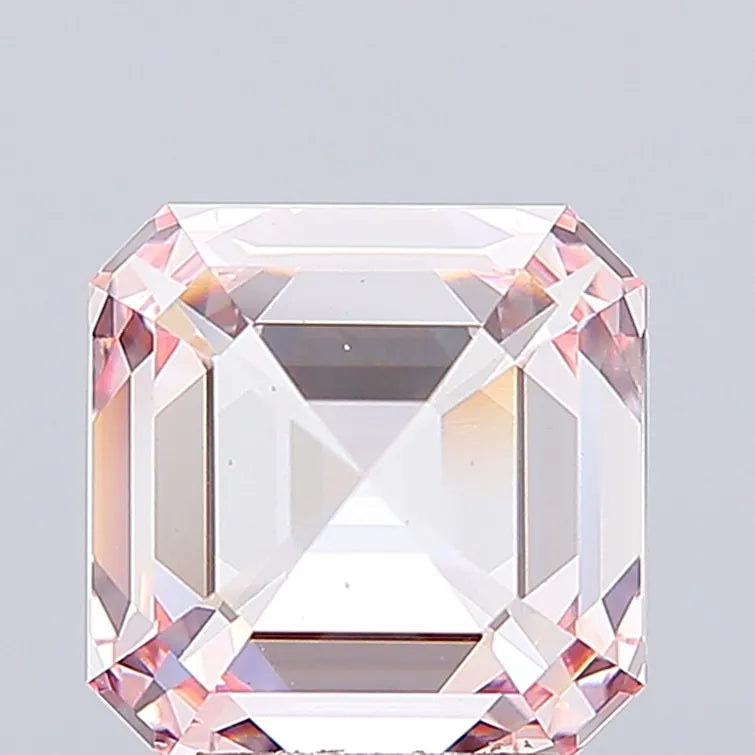 3.98ct Asscher Lab Grown Diamond (Colour Fancy Intense Pink, Clarity VS1, IGI Certified)