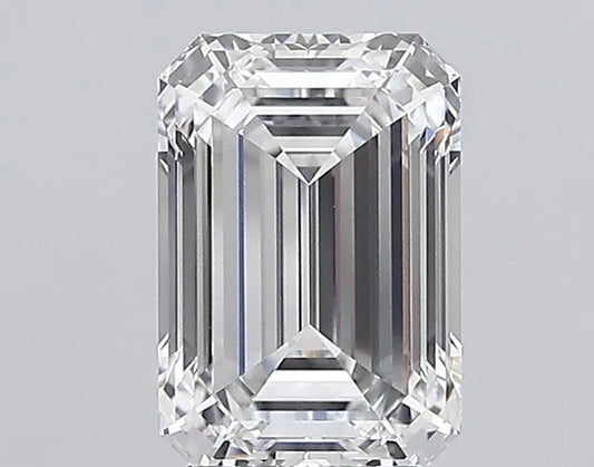 3.98ct Emerald Lab Grown Diamond (Colour E, Clarity VVS2, GIA Certified)