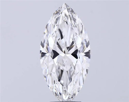3.98ct Marquise Lab Grown Diamond (Colour E, Clarity VS1, IGI Certified)