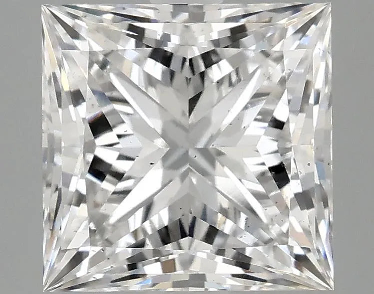 2.92ct Princess Lab Grown Diamond (Colour E, Clarity SI1, IGI Certified)