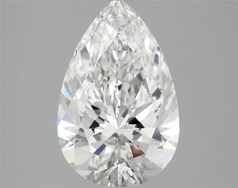 2.10ct Pear Lab Grown Diamond (Colour D, Clarity VVS2, IGI Certified)