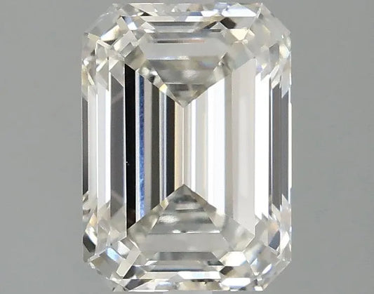 2.20ct Emerald Lab Grown Diamond (Colour G, Clarity VVS2, IGI Certified)