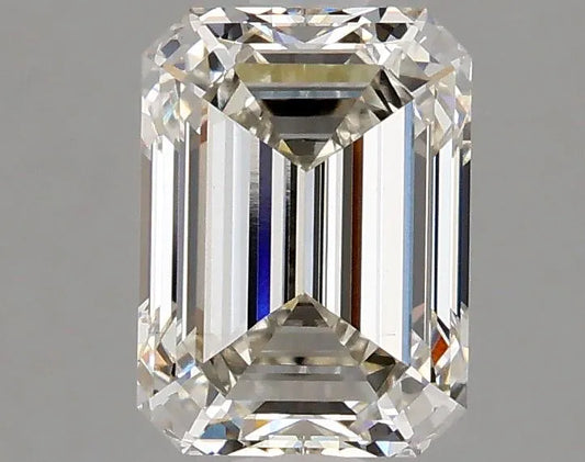 2.03ct Emerald Lab Grown Diamond (Colour H, Clarity VS1, IGI Certified)