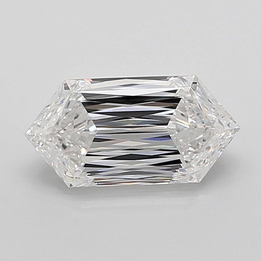 5.16ct Hexagonal Lab Grown Diamond (Color: E Clarity: VS1)