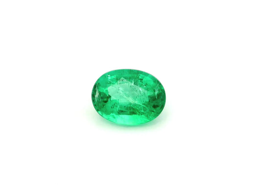 2.72ct Oval Natural Emerald (Colour Green, Clarity Moderately Included, Cut Faceted)