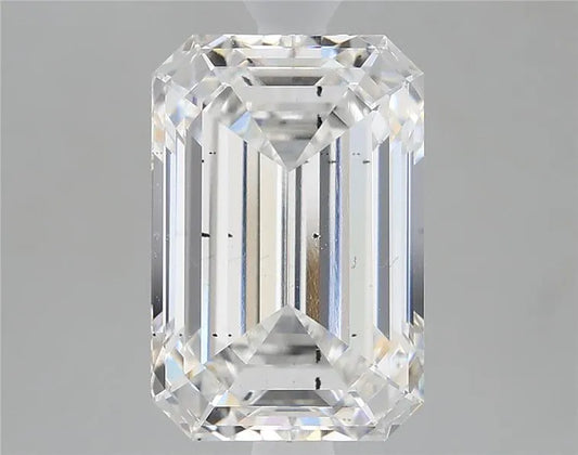 3.08ct Emerald Lab Grown Diamond (Colour E, Clarity SI1, IGI Certified)