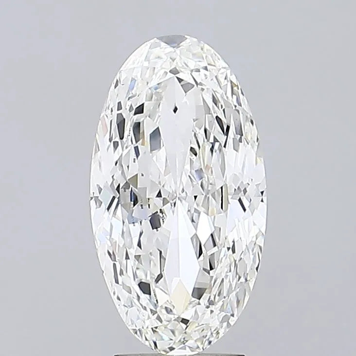 4.00ct Oval Lab Grown Diamond (Colour G, Clarity VS1, IGI Certified)