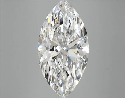 6.84ct Marquise Lab Grown Diamond (Colour F, Clarity VVS2, IGI Certified)