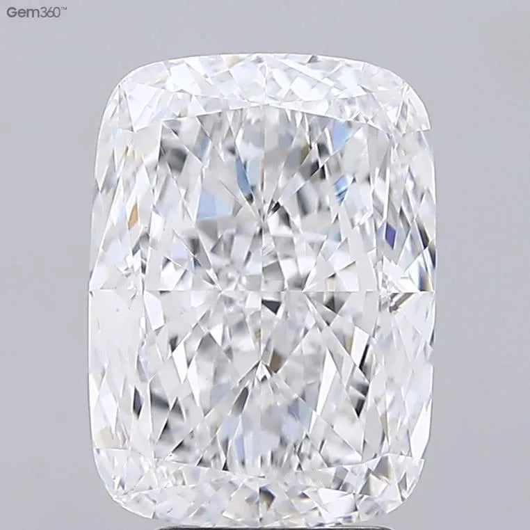 4.00ct Cushion modified Lab Grown Diamond (Colour D, Clarity VVS2, IGI Certified)