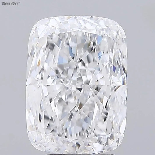 4.00ct Cushion modified Lab Grown Diamond (Colour D, Clarity VVS2, IGI Certified)