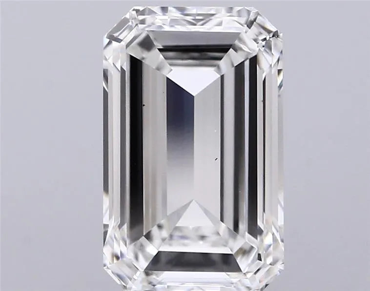 4.00ct Emerald Lab Grown Diamond (Colour F, Clarity VS1, IGI Certified)