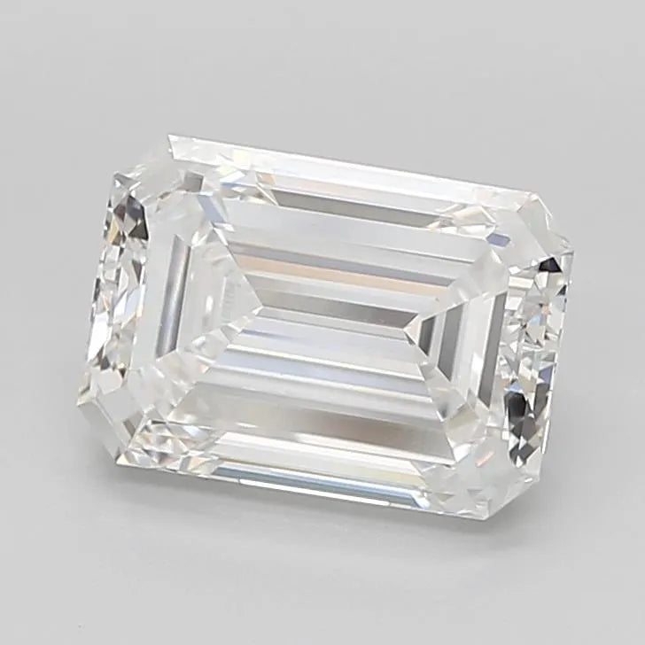 4.00ct Emerald Lab Grown Diamond (Colour F, Clarity VVS2, IGI Certified)