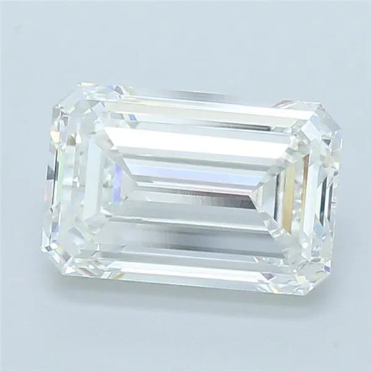 4.00ct Emerald Lab Grown Diamond (Colour F, Clarity VVS2, IGI Certified)