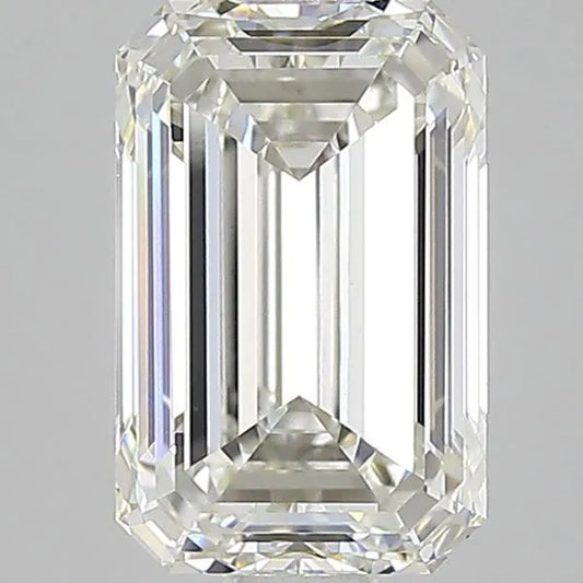 4.00ct Emerald Lab Grown Diamond (Colour H, Clarity VVS2, IGI Certified)