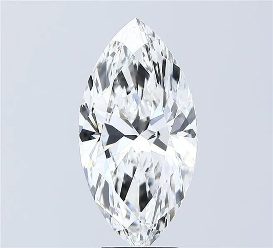 4.00ct Marquise Lab Grown Diamond (Colour F, Clarity VS1, IGI Certified)