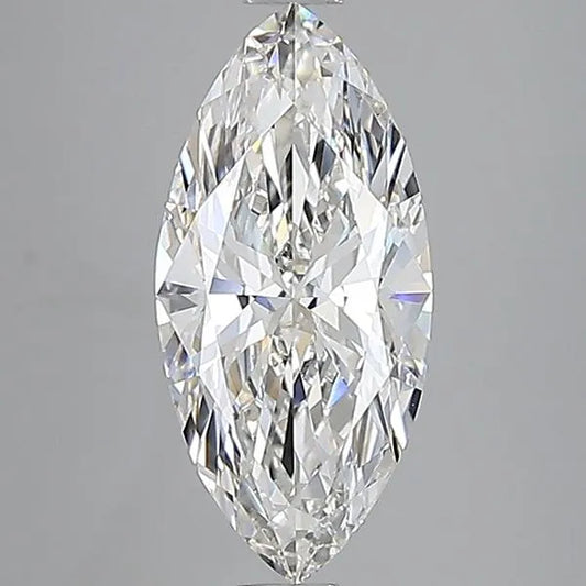 4.00ct Marquise Lab Grown Diamond (Colour F, Clarity VVS2, IGI Certified)