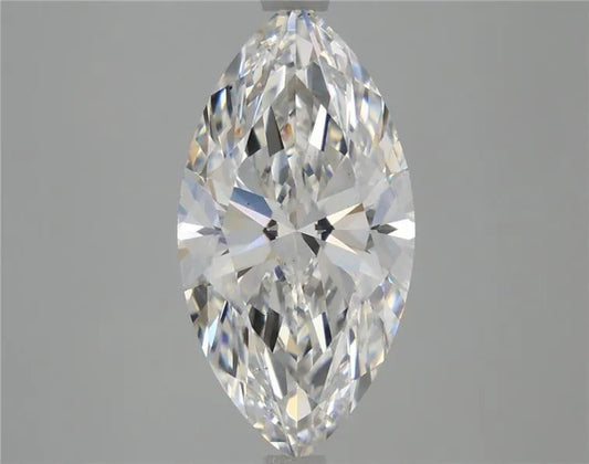 4.00ct Marquise Lab Grown Diamond (Colour G, Clarity VS2, IGI Certified)