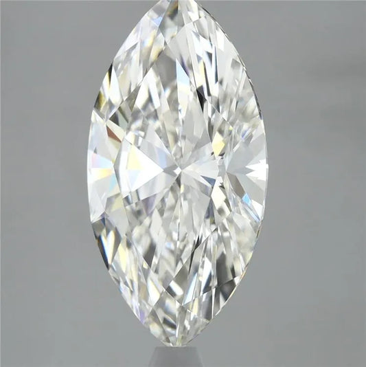 4.00ct Marquise Lab Grown Diamond (Colour H, Clarity VVS2, IGI Certified)