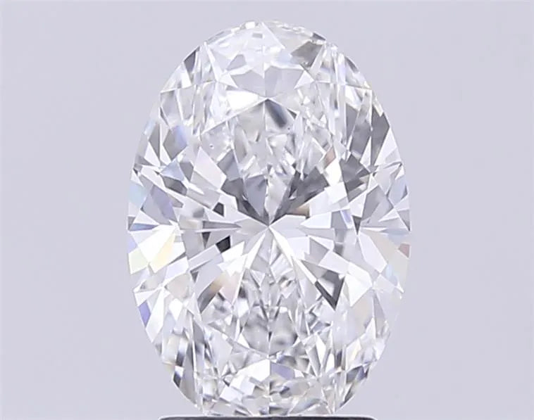 4.00ct Oval Lab Grown Diamond (Colour E, Clarity VS1, IGI Certified)