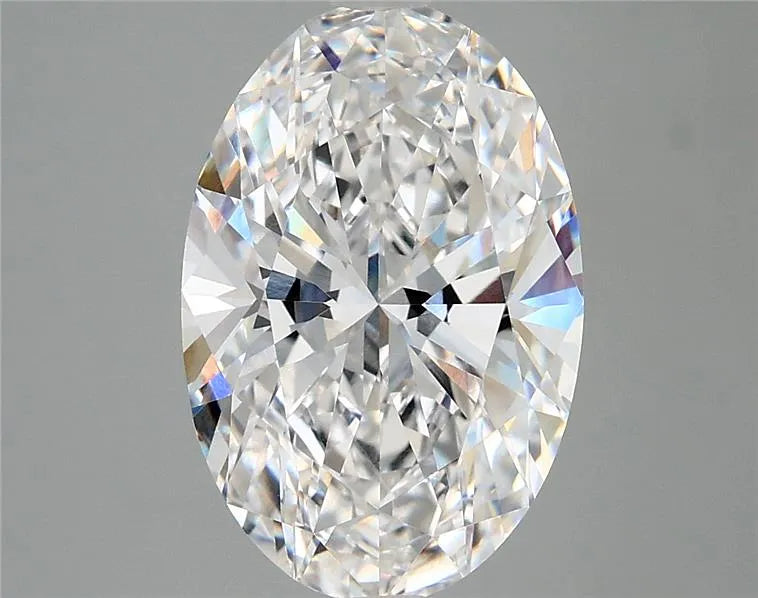 4.00ct Oval Lab Grown Diamond (Colour E, Clarity VVS1, IGI Certified)