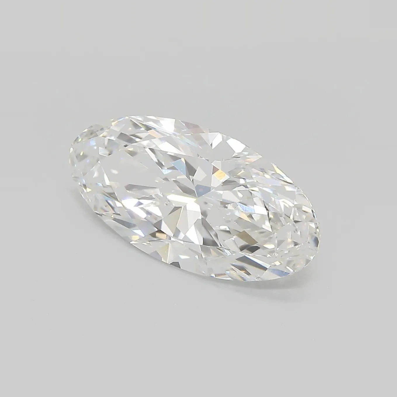 4.00ct Oval Lab Grown Diamond (Colour E, Clarity VVS2, IGI Certified)