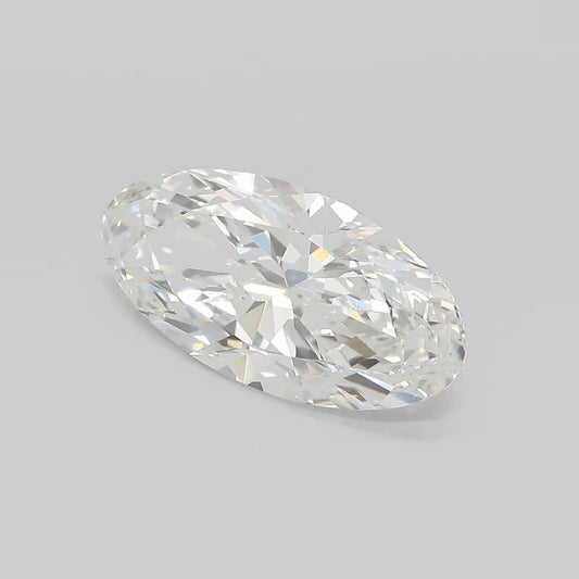 4.00ct Oval Lab Grown Diamond (Colour E, Clarity VVS2, IGI Certified)