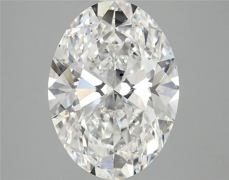 4.00ct Oval Lab Grown Diamond (Colour F, Clarity SI1, IGI Certified)