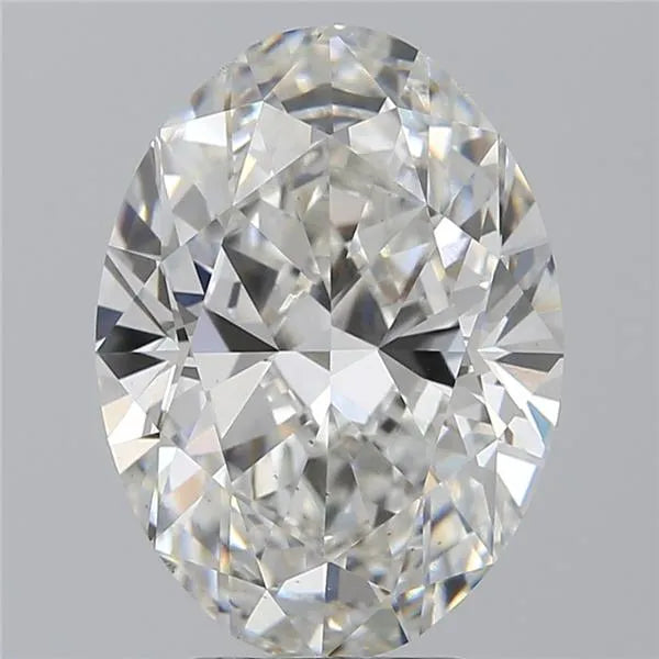 4.00ct Oval Lab Grown Diamond (Colour F, Clarity VS2, IGI Certified)