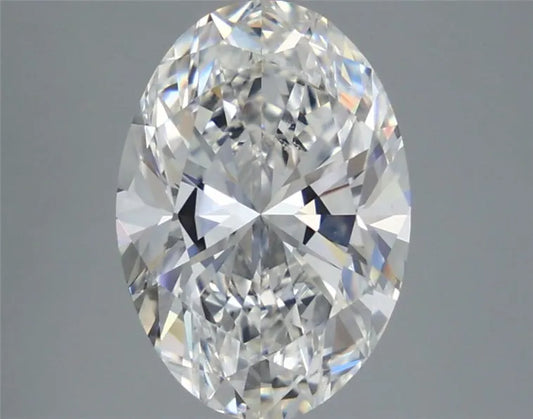 4.00ct Oval Lab Grown Diamond (Colour F, Clarity VVS2, IGI Certified)