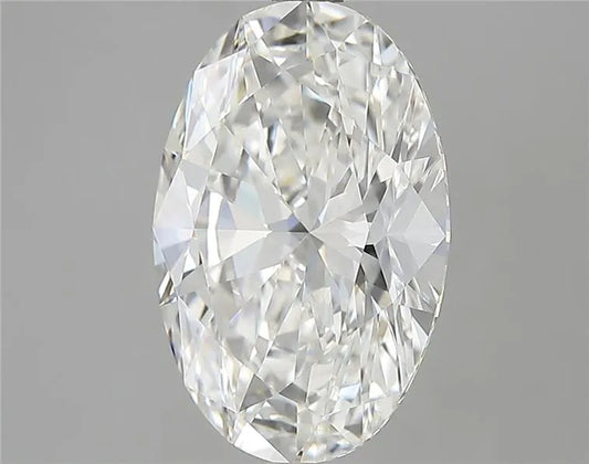4.00ct Oval Lab Grown Diamond (Colour G, Clarity VVS2, Cut EX, IGI Certified)