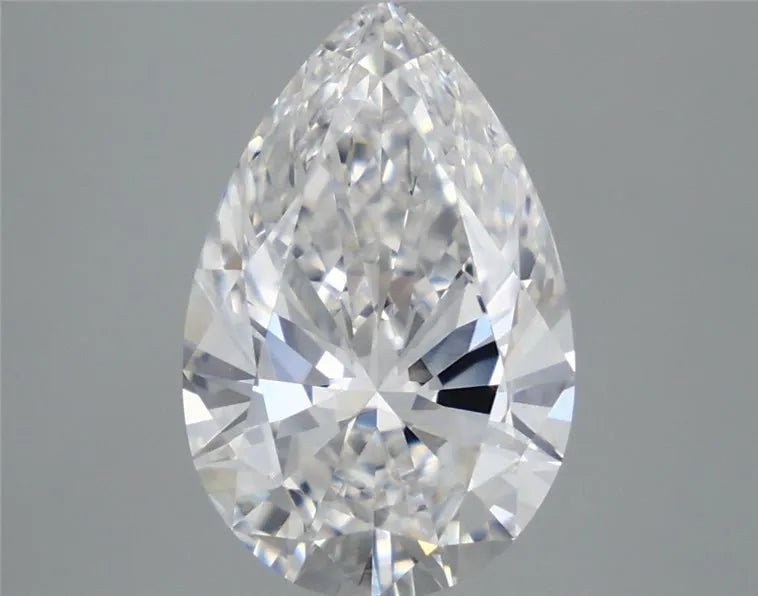 4.00ct Pear Lab Grown Diamond (Colour E, Clarity VVS2, IGI Certified)