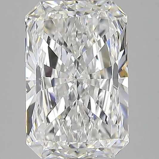 4.00ct Radiant Lab Grown Diamond (Colour E, Clarity VS2, IGI Certified)