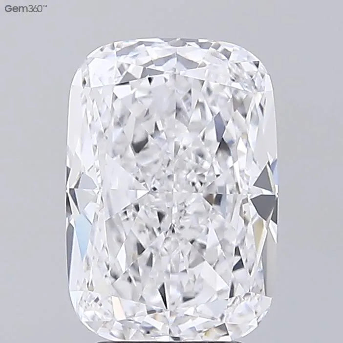 4.01ct Cushion modified Lab Grown Diamond (Colour D, Clarity VVS2, IGI Certified)