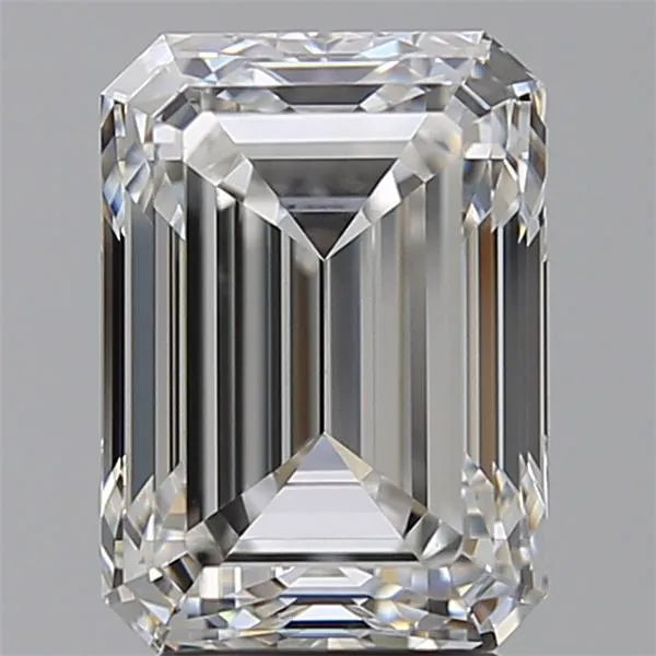 4.01ct Emerald Lab Grown Diamond (Colour F, Clarity VVS2, IGI Certified)