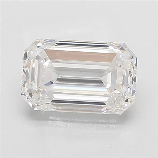 4.01ct Emerald Lab Grown Diamond (Colour F, Clarity VVS2, IGI Certified)