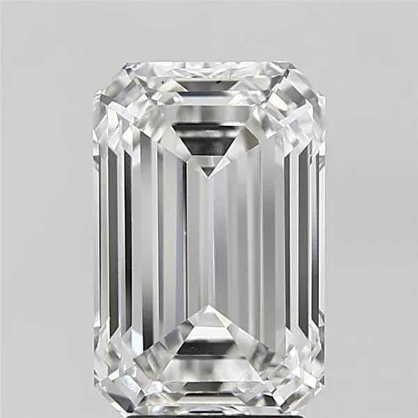 4.01ct Emerald Lab Grown Diamond (Colour F, Clarity VVS2, IGI Certified)